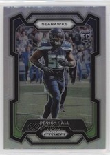 2023 Panini Prizm Rookies Silver Prizm Derick Hall #388 2l4