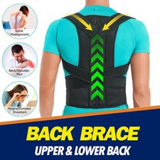 Back Brace Posture Corrector for Women and Men with Spine Vertical Alignment