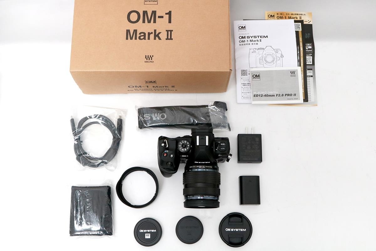 Brand New] OM SYSTEM OM-1 Mark II 12-40mm f/2.8 PRO II Lens Kit