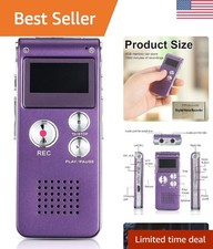 Compact 8GB EVP Recorder with Rechargeable Battery for Paranormal Investigations