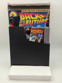 Back to the Future (NES, 1989) Box, Foam, Sleeve and Game - Tested/Works