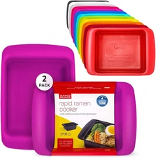 Rapid Ramen Cooker | Microwavable Cookware for Instant Ramen | BPA Free and Dish