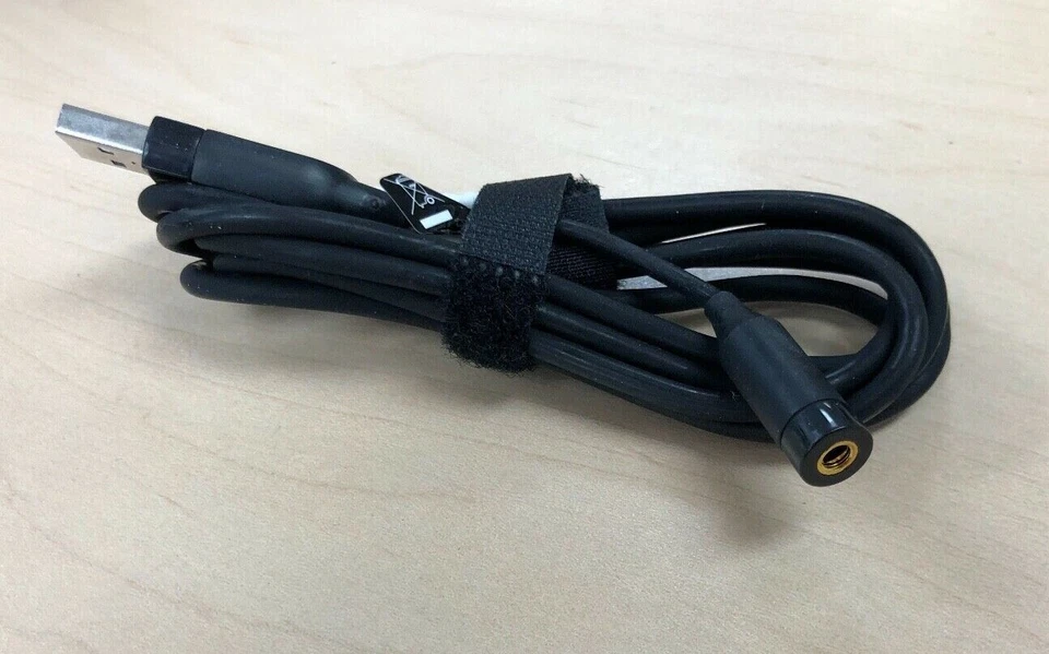 Motorola 5FT Heavy Duty Micro USB Cable w/ Aux Connector Line Model: SKN6394A - Image 3 of 3