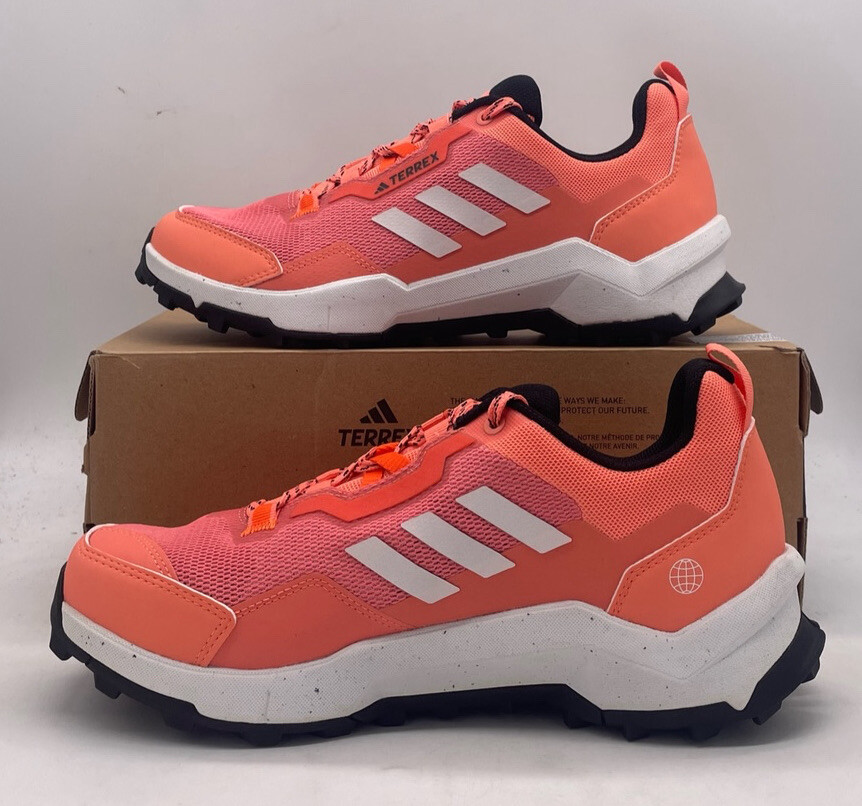 Adidas Terrex AX4 Coral Pink White Hiking Sneakers HQ1047