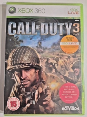 Xbox 360 Call of Duty 3 Factory Sealed 