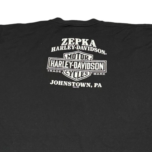 2013 Harley Davidson Johnstown PA Halloween Long Sleeve Shirt Adult 2XL - Picture 5 of 8