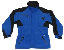 Vintage Mountain Goat Snowboarding Ski Full Zip Parka Jacket L