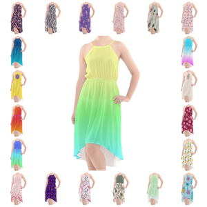 ombre summer dress