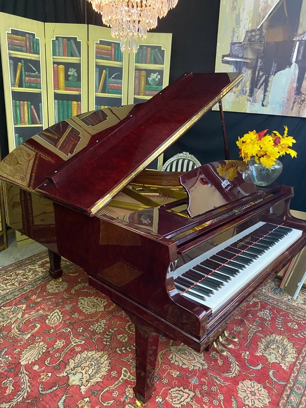 Stunning 2025 brand  new  grand piano & Yamaha bench
