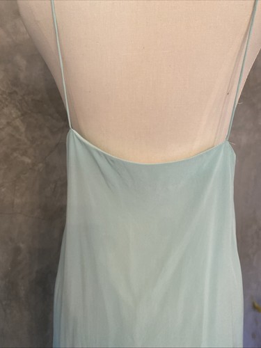 Matin pale blue silk slip dress size 8 - Picture 7 of 18