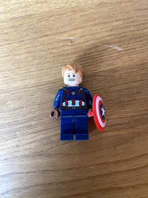 Lego Captain America Minifigur sh184 76042 Marvel Avengers SHIELD Helicarrier