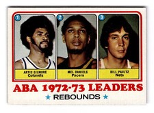 1973-74 Topps #238 Artis Gilmore / Mel Daniels / Billy Paultz