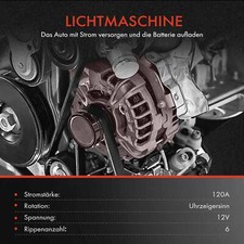 Hella Lichtmaschine 80 A Für Ford Focus Lima. (8EL012428-621) Ab 142,70