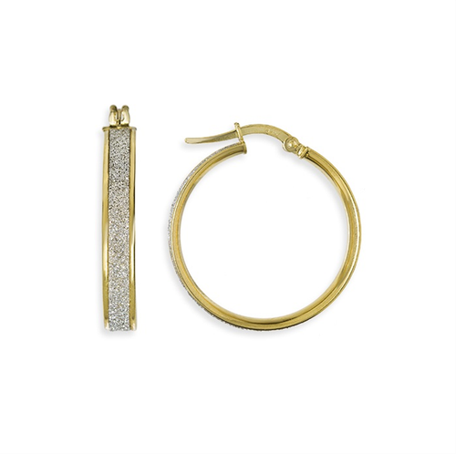 9ct Gold Hoop Earrings | Honeybourne Jewellery