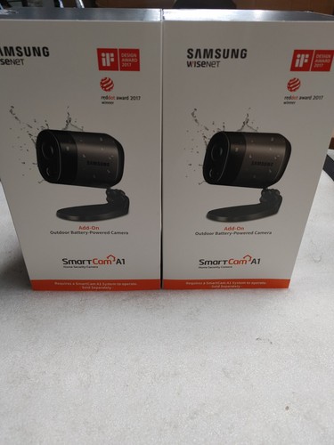 Lot of 2 Samsung SmartCam A1 Outdoor 720p Wireless Battery Powered Camera - Picture 4 of 9