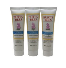 3pk Burt  s Bees Intense Hydration Cream Cleanser with Clary Sage 0.75oz Ea.
