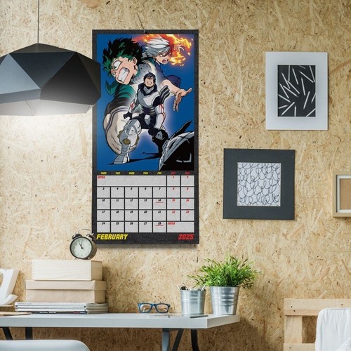 2025 Calendar My Hero Academia Month to View Anime Manga Square Calendar - 第 7/9 張圖片