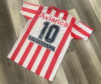 CARLOS VALDERRAMA 1994-95 Atlético Junior Home Football Shirt RARE
