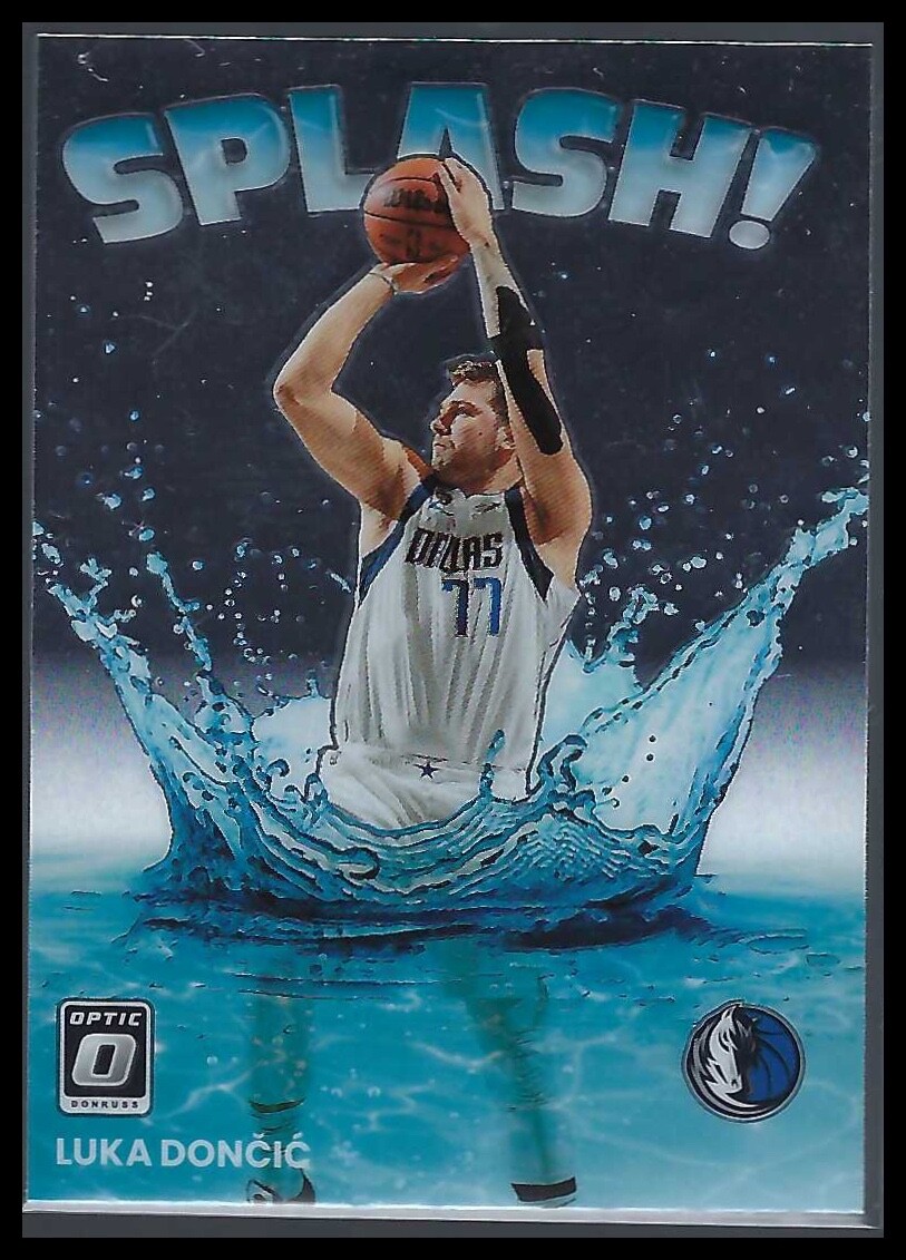 2022-23 Panini Donruss Luka Doncic #11 Splash Optic Dallas Mavericks