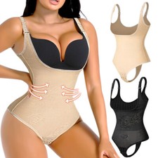 Shapewear Bodysuit for Women Tummy Control No Show Body Shaper Waist Trainer XL