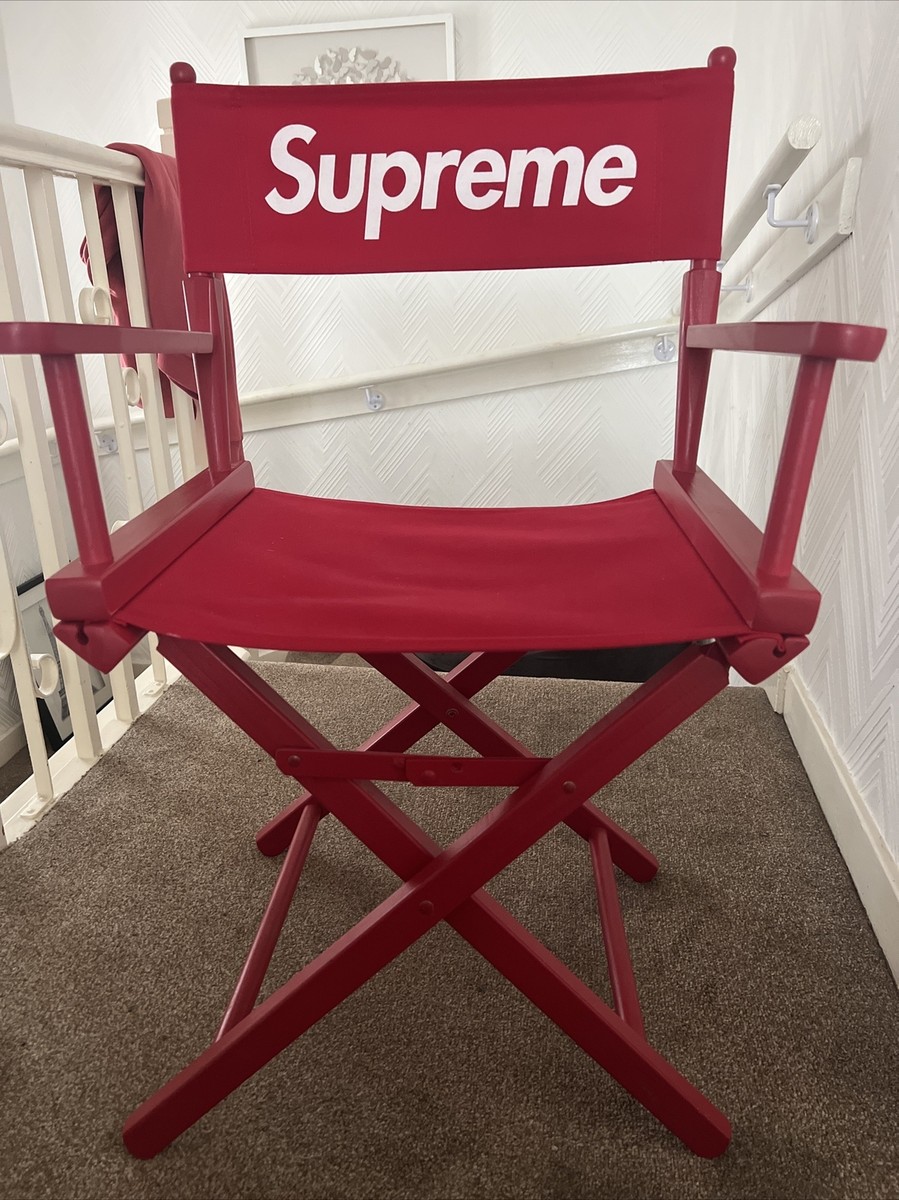 Supreme Directors Chair - Red Brand New | eBay UK