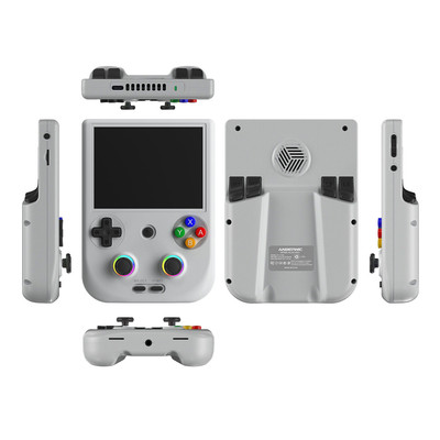 RG 406V Handheld Game Console4 IPS Screen 128GB 5000mAh RGB Lights Fast Shipping