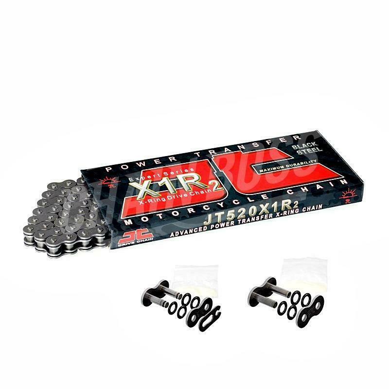 530 Chain Motorcycle & Scooter Sprockets Black Drive Chain & Sprocket Kit For Yamaha YZF600R 1995-2007 - 530 Chain Type 530 Chain Back Sprockets Drivetrain Sprockets