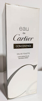 Cartier Eau de Cartier Concentree Eau de Toilette 200ml / 6.75oz spray new