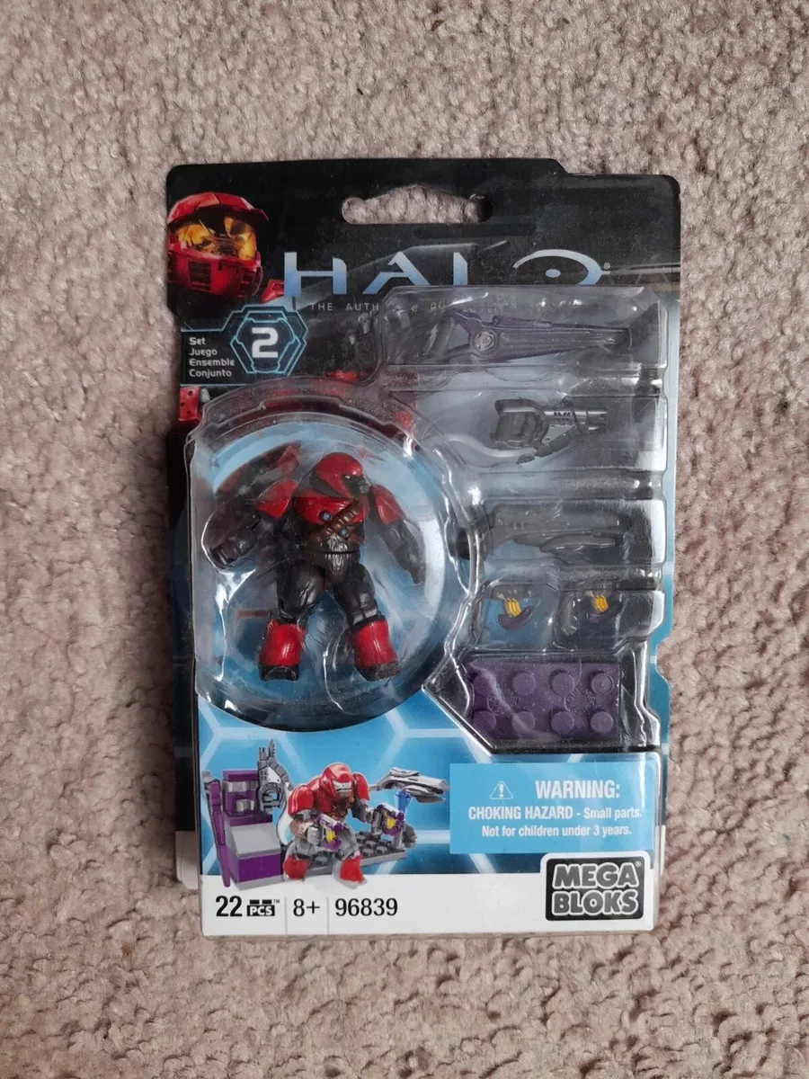 Covenant Weapons Pack Red Halo Mega Bloks Set Number 96839 22 Pieces