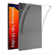 For Samsung Galaxy Tab S9 Ultra Case Clear Shockproof Cover Silicone 14.6"