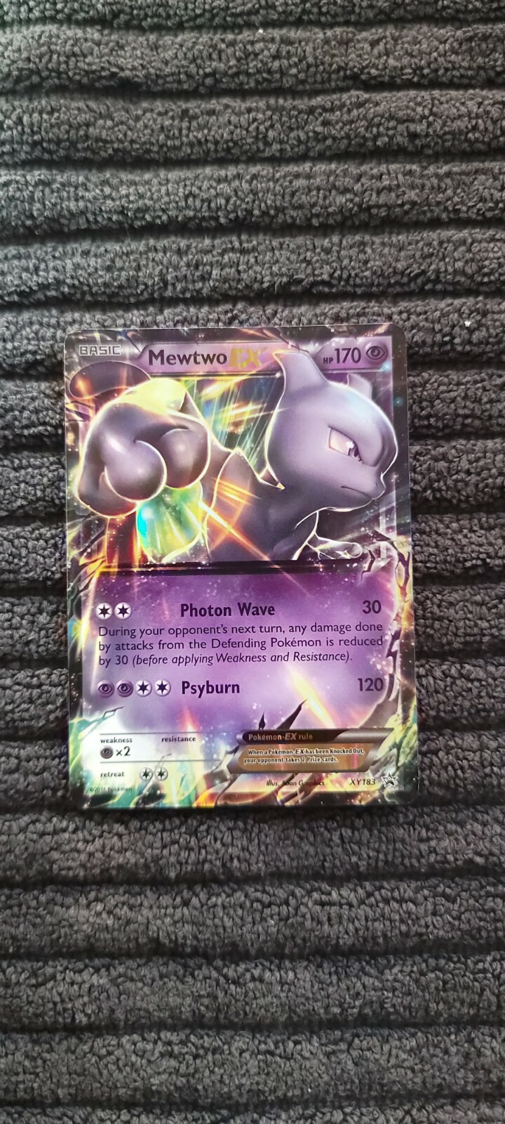 Pokemon - Mewtwo EX - XY - Black Star Promo XY183 - NM OBO