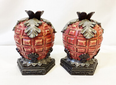 Hawaii Tradewinds Bay 1677 Decoative Polystone Bookends Set 5.5''