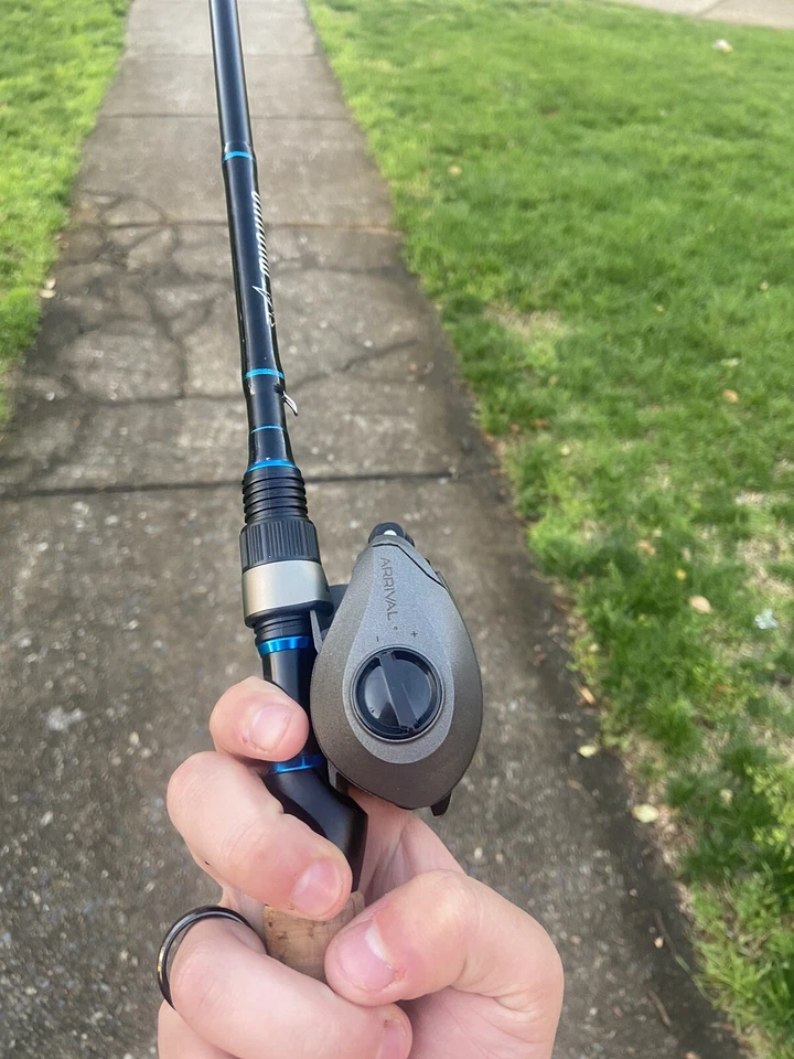 combo varilla y carrete usado Foto 4 de 4