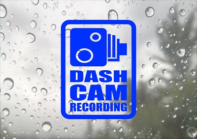 Dashcam Aufnahme inspiriert Design JDM Rennen Fahren Auto Van Aufkleber Vinyl Sticker