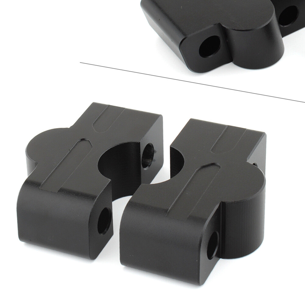 Handlebar Risers Mount Clamp For Kawasaki ER6N Z650 Ninja650 1216 eBay