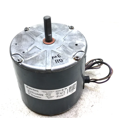 Genteq 5KCP39MFUA02S Condenser MOTOR D158458P01 1/5HP 230V 850RPM used #ME110