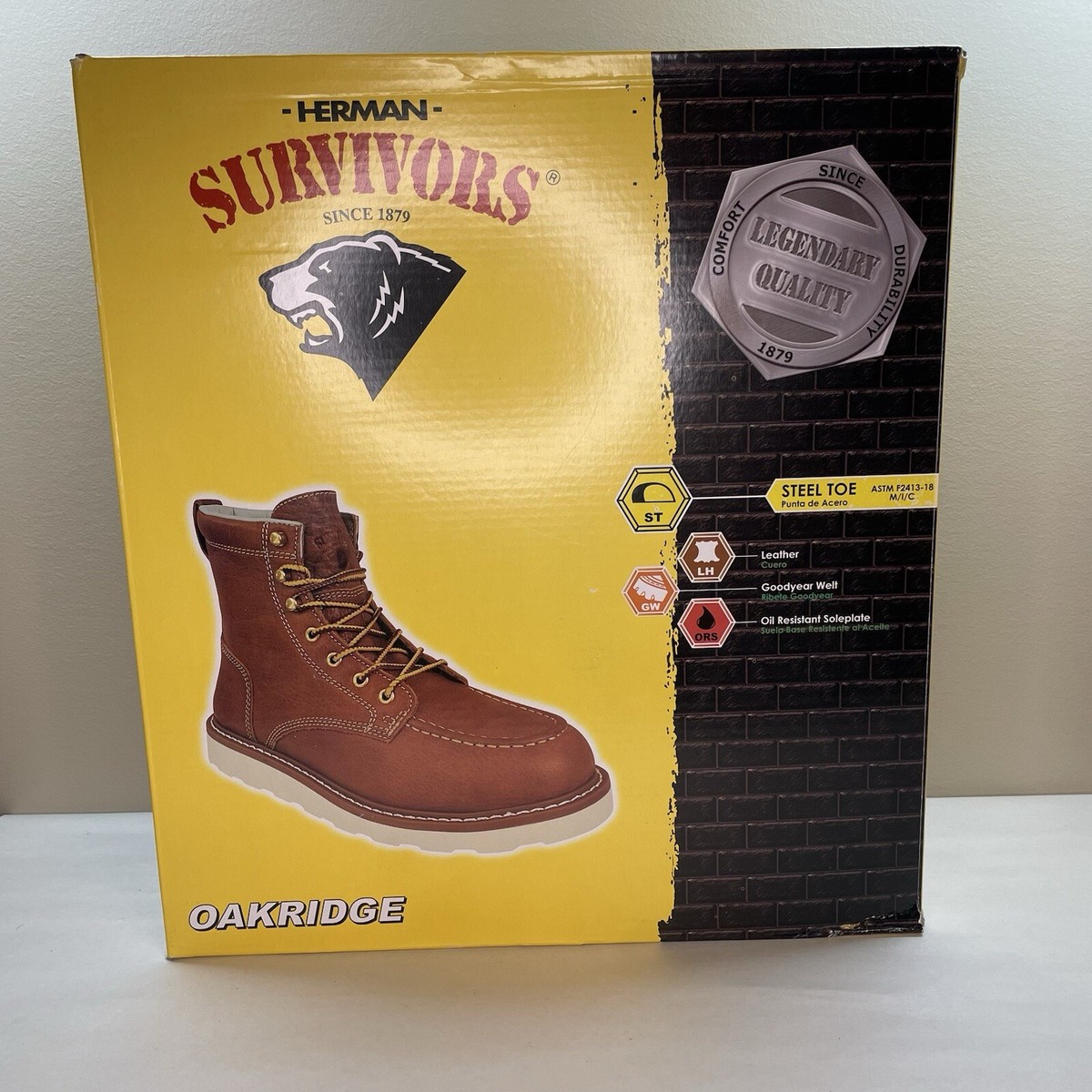 MSRP $115 H.S. Oakridge Leather 6\