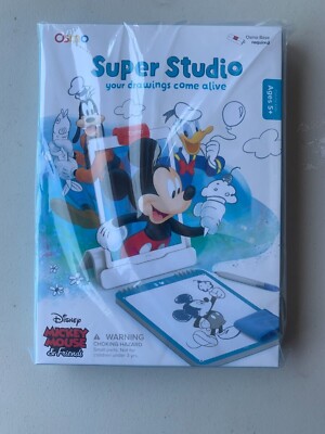 Osmo Super Studio, Mickey Mouse Edition, Compatible with iPad, Educational Fun