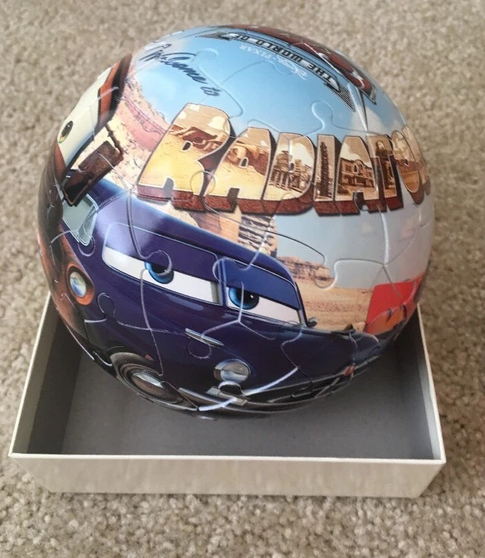 Mega "Esphera 360" Disney Pixar Cars 2008 6"" diámetro 3D rompecabezas bola (Sally Doc) Foto 4 de 4