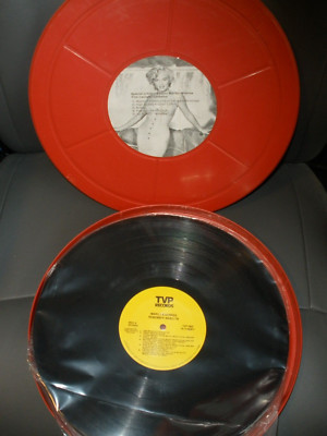 Marilyn Monroe Film Canister & Record (read full description)