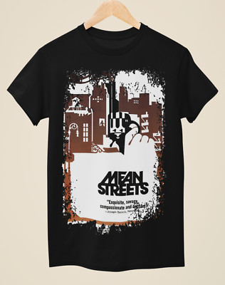 T-Shirt Mean Streets - Film Poster inspiriert Unisex schwarz