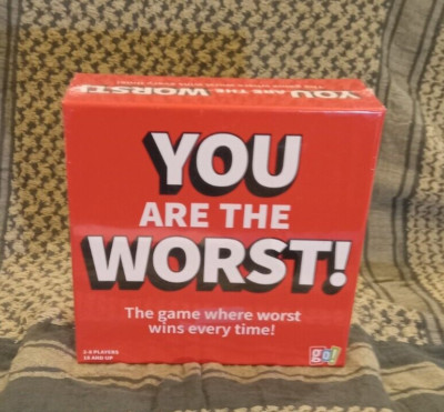 Go! Board Game ''You Are the Worst!''  New Party Game    T