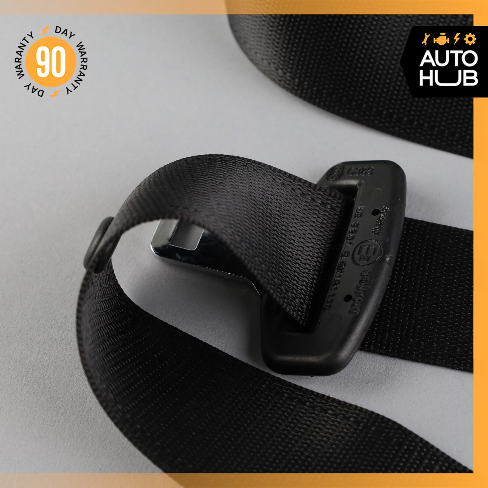 09-13 Maserati Quattroporte S M139 Rear Left or Right Side Seat Belt Black OEM