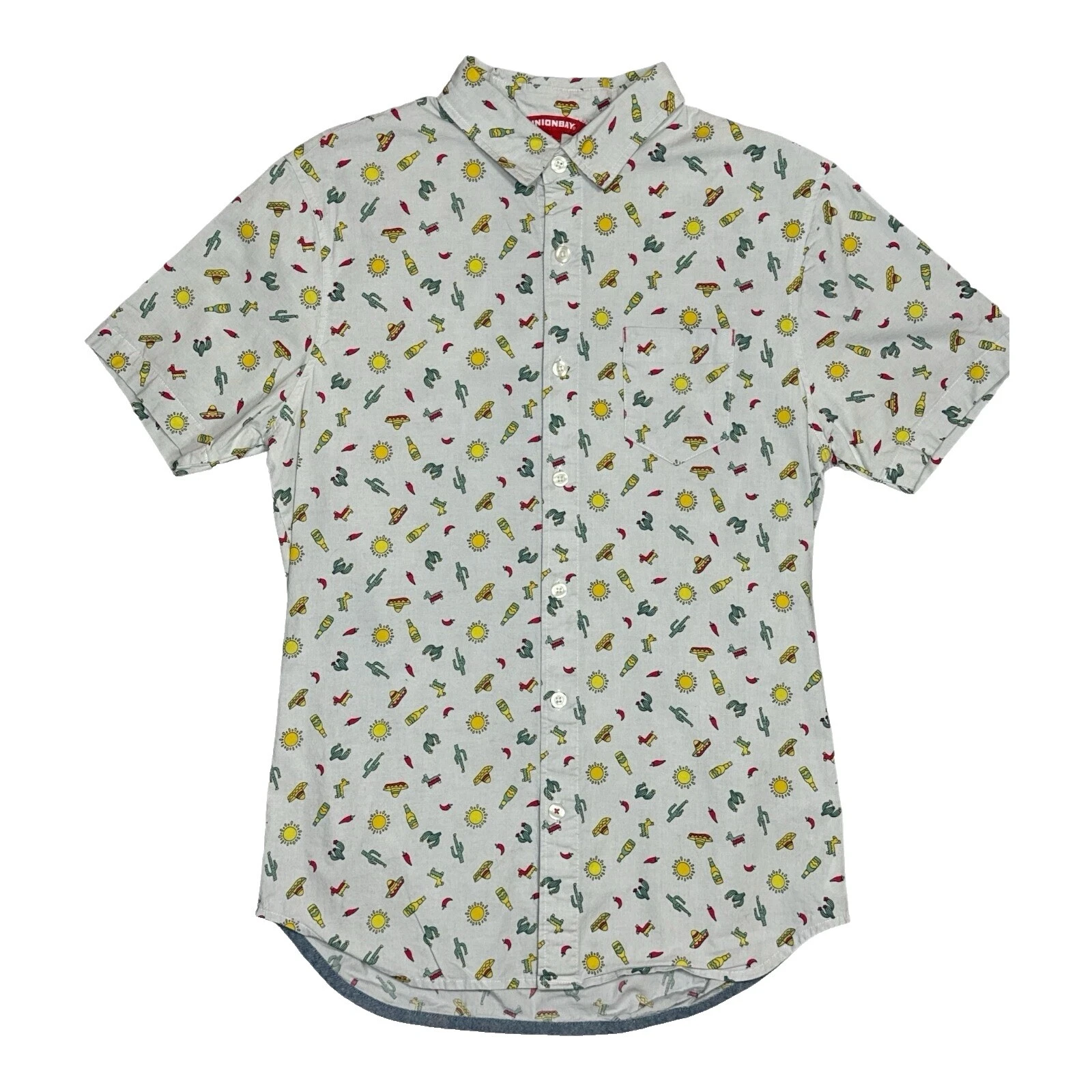 Size S UNIONBAY Regular Size Casual Button-Down Shirts for Men