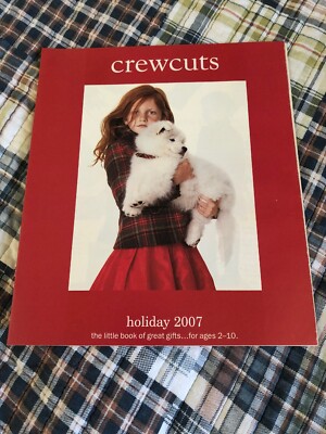 J.Crew Crewcuts Catalog Holiday 2007 