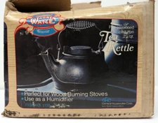 Rare Vintage Wagner Ware Classic Tea Kettle 2 1/2 Qt. NOS No.1133 NEW