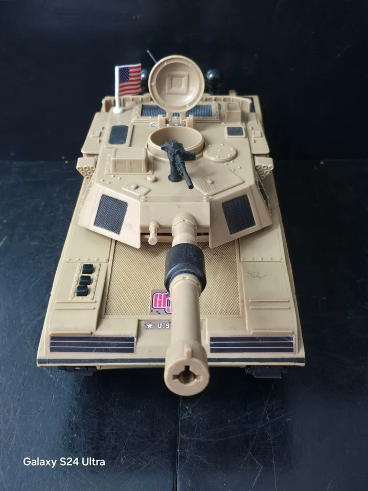 GI Joe Desert Force US Army Battery Operated Tank 3 3/4" Action Figure Use  - Image 4 of 4