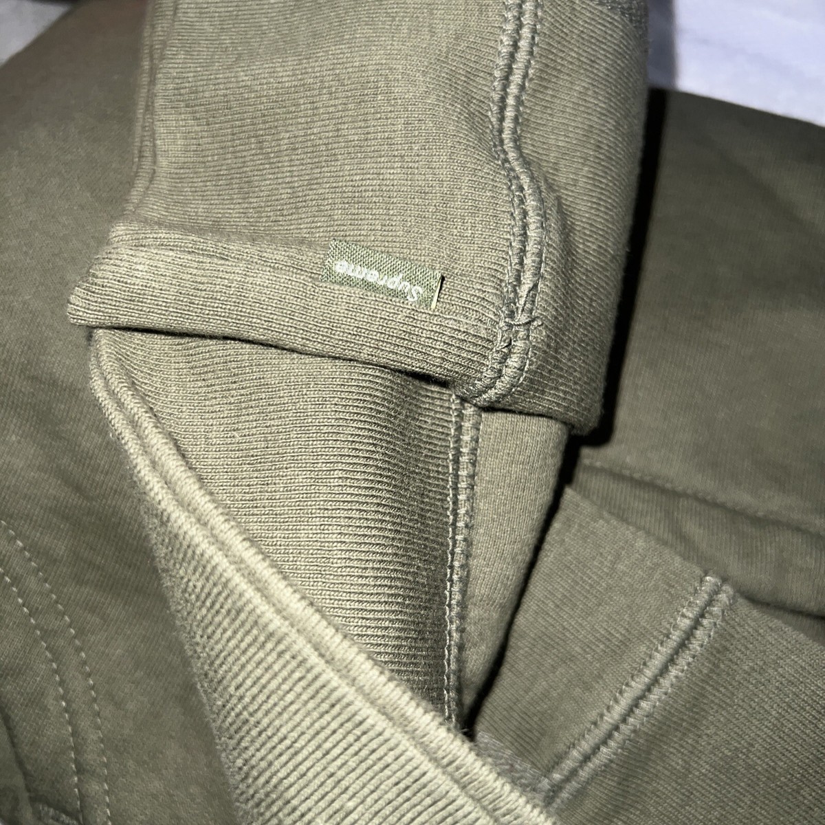 SUPREME CROSS BOX LOGO HOODIE OLIVE Size X-LARGE FW20 XL | eBay