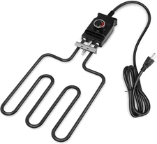 1500W Electric Smoker Grill Heating Element Replacement Part & Cord Controller