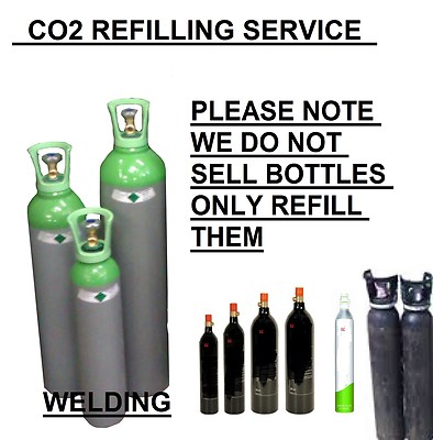 Co2 Refill Service Pub Gas Soda Welding Homebrew Fish Tanks Hydroponics Ebay